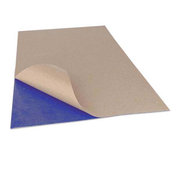 Klett selbstklebend DIN-A4 in blau